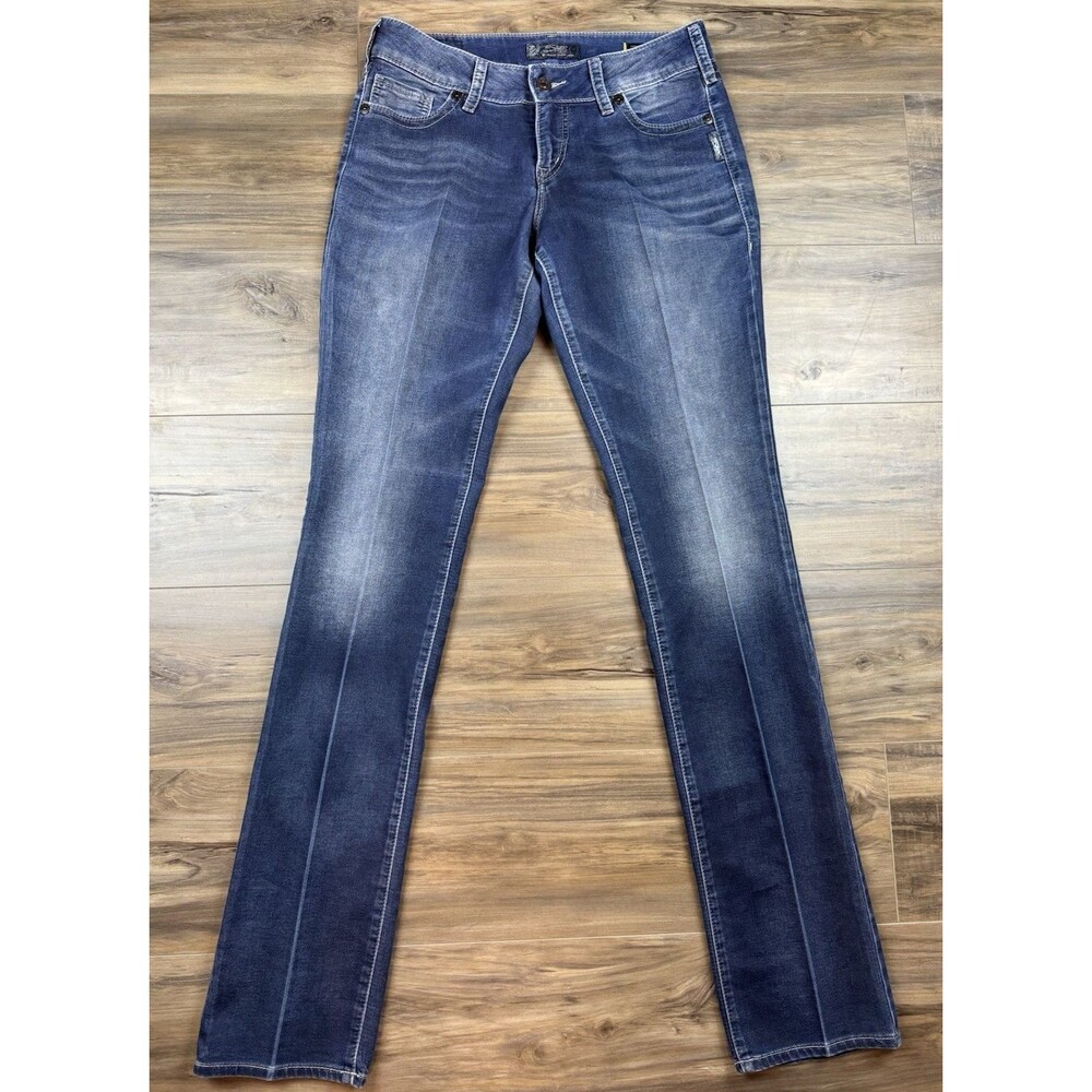 Silver Jeans | Suki Mid-Rise Baby Boot Cut Jean SZ 29/37